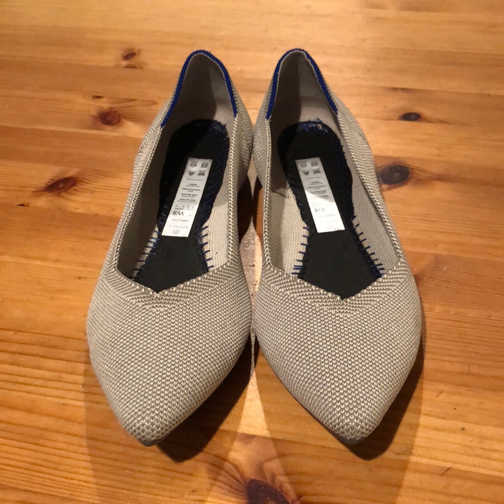 Rothy’s Flax Birdseye Point Flats - 8